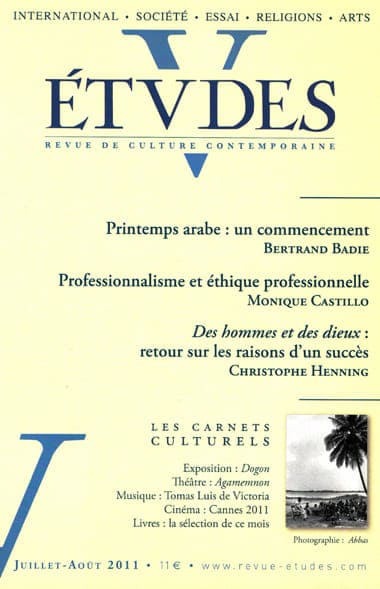 Du professionalisme à l'éthique professionnelle